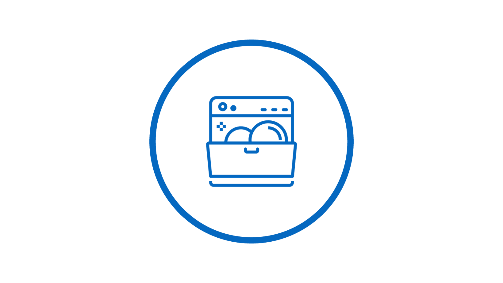 Icon of a dishwasher
